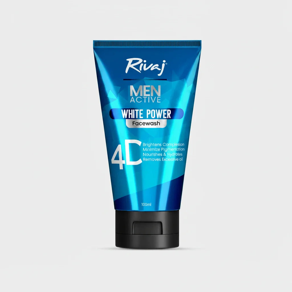 Rivaj Men Active White Power Face Wash