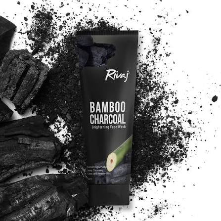 Rivaj Bamboo Charcoal Whitening Face Wash