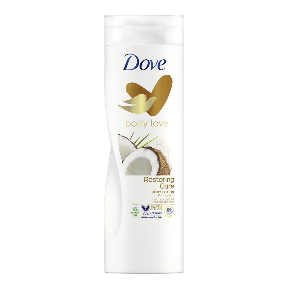 Dove Restoring Care Body Lotion With Coconut Oil & Almond Milk, 250ml