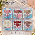 Merrycolor Press-On Nails – Glossy Multi-Style Nail Collection