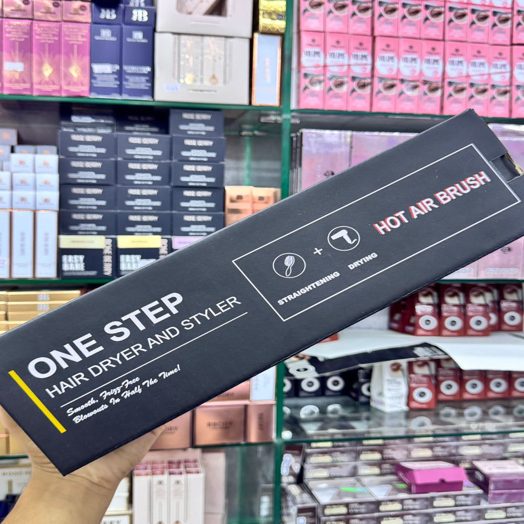 One Step Hot Air Brush – Hair Dryer, Straightener & Styler