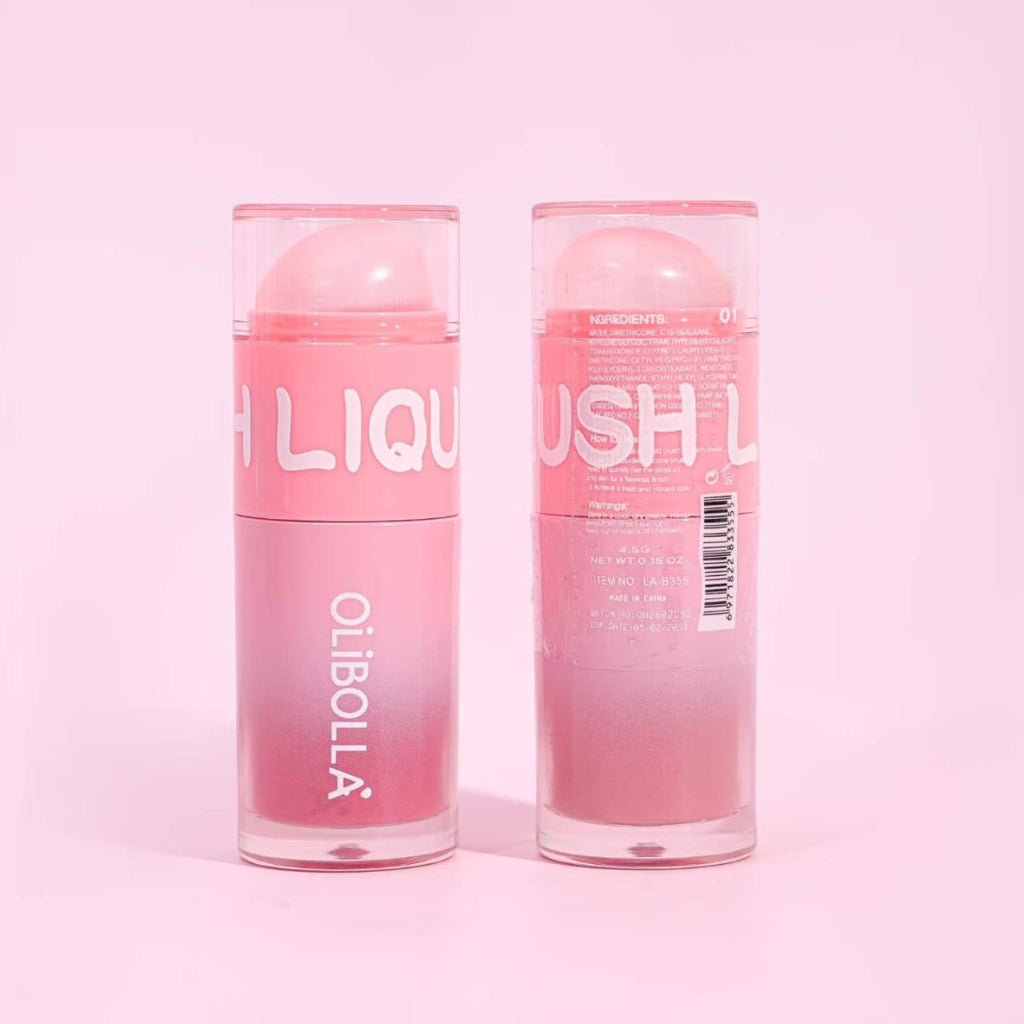 OliBolla Dewy Blush – Liquid Cheek Tint for a Fresh & Radiant Look