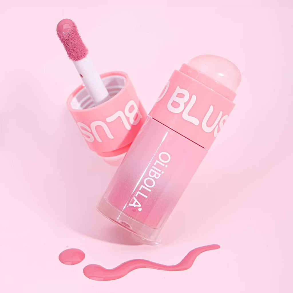 OliBolla Dewy Blush – Liquid Cheek Tint for a Fresh & Radiant Look