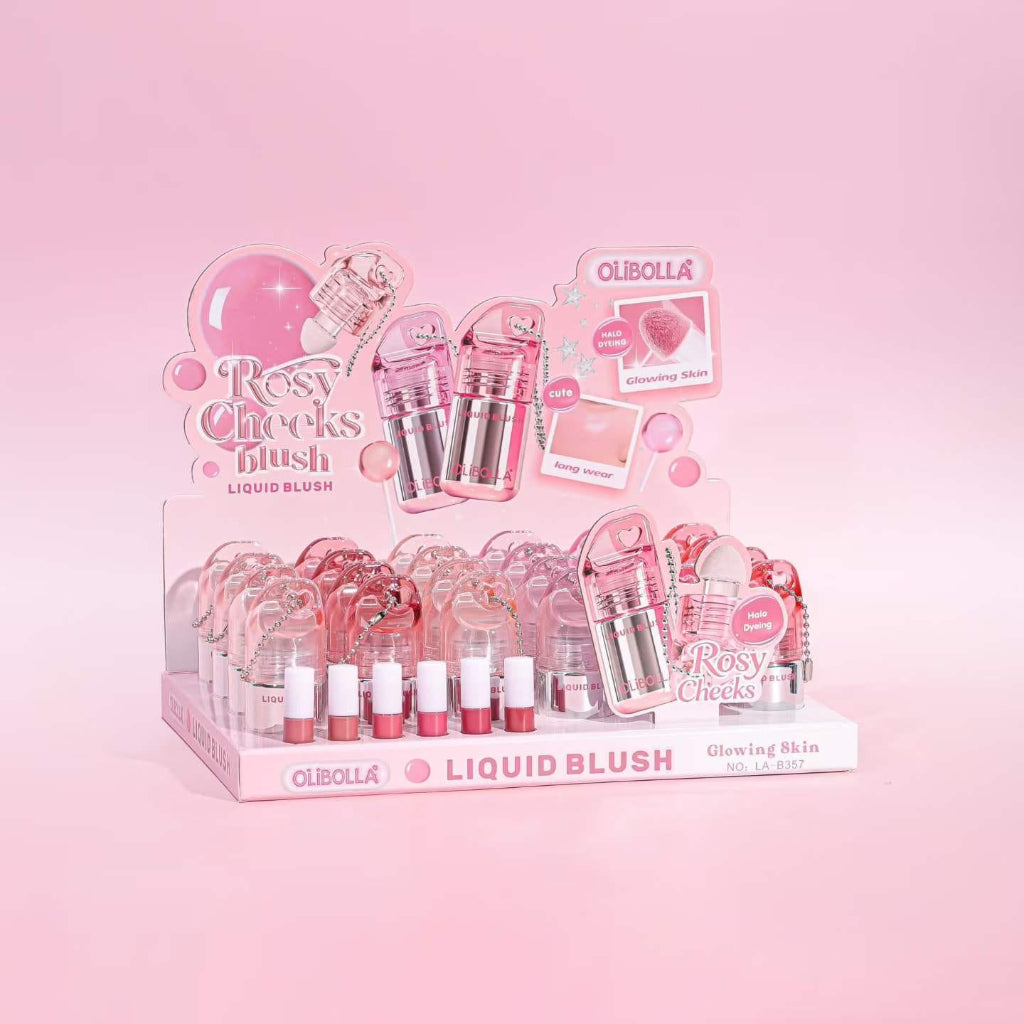 Olibolla Rosy Cheeks Liquid Blush – Long-Wear Radiant Cheek Color