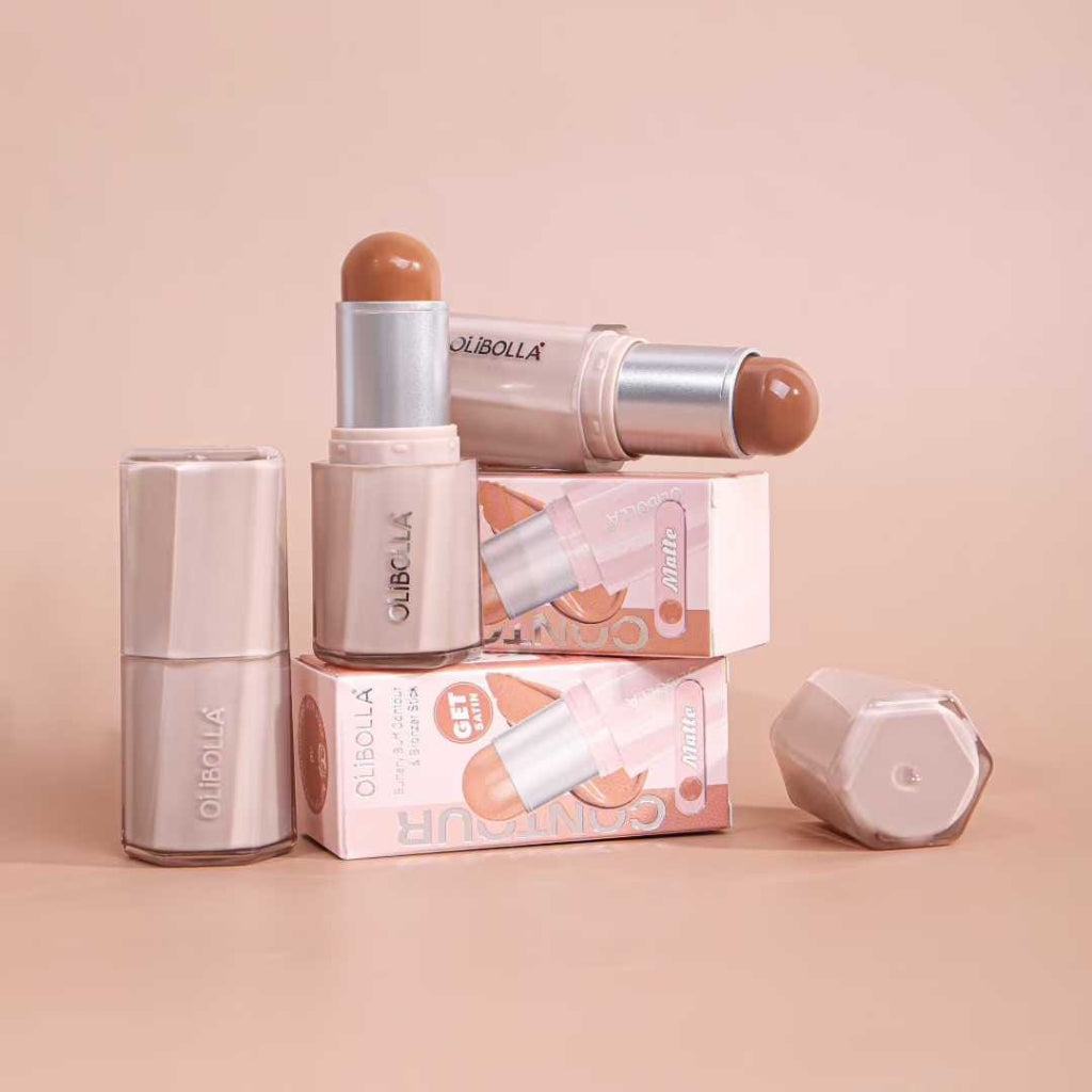 OLIBOLLA Buttery Buff Contour & Bronzer Stick – Creamy Face Sculpting