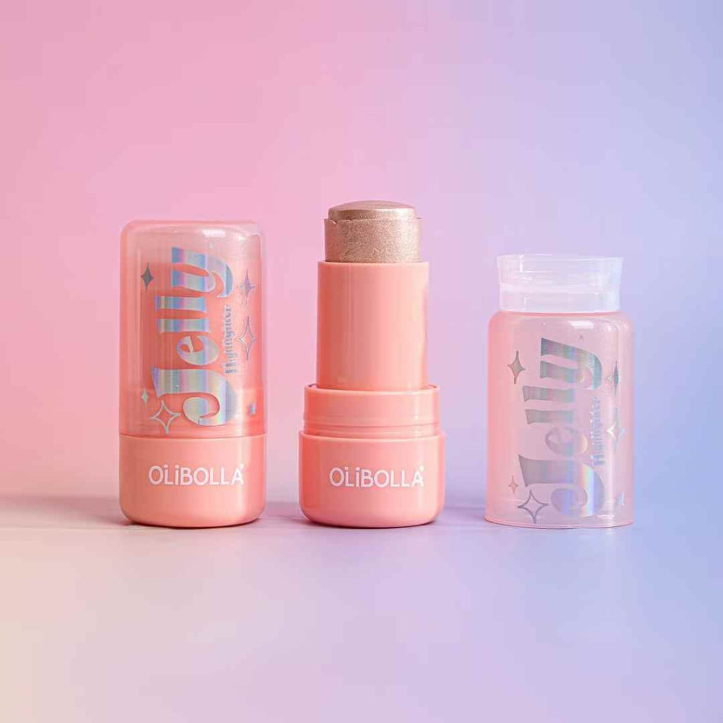 Olibolla Jelly Highlighter Stick – Sparkle Glow Face Highlighter