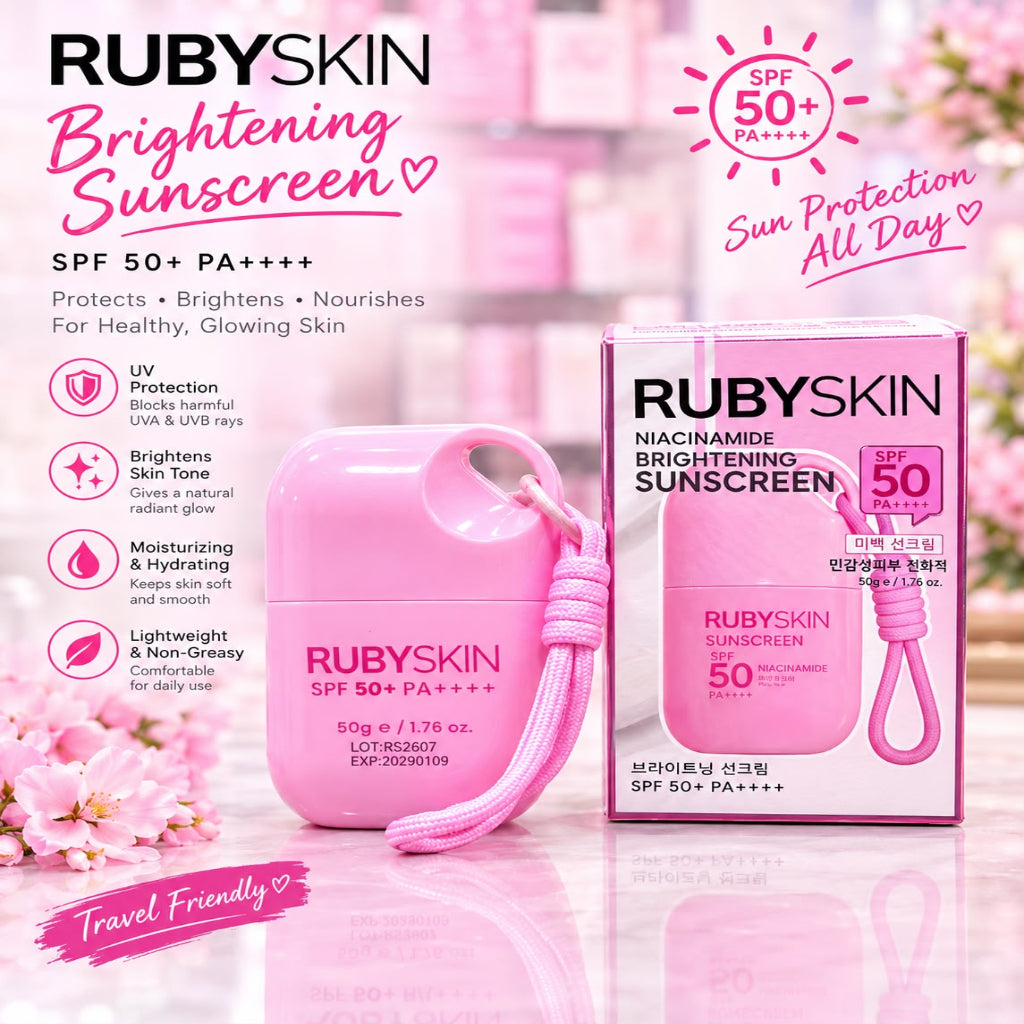 RUBYSKIN Hyaluronic Acid Brightening Sunscreen SPF 50+ PA++++