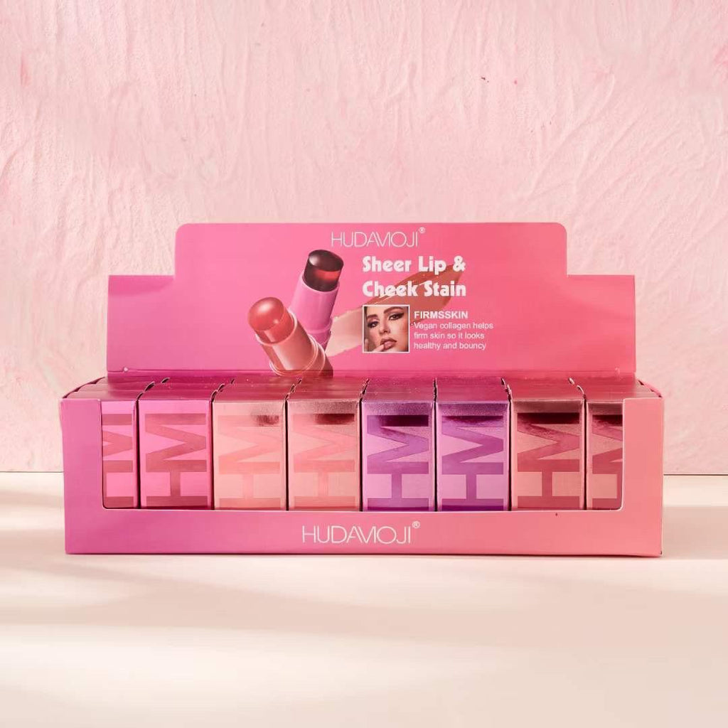 HudaMoji Sheer Lip and Cheek Jelly Blush & Tint