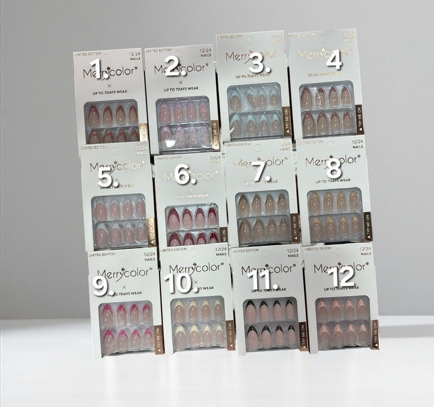 Merry Color Artifical Nails
